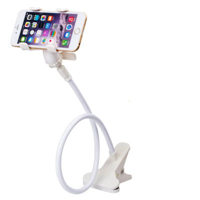 Universal Cell Phone Holder Flexible Long Arm with Clamp