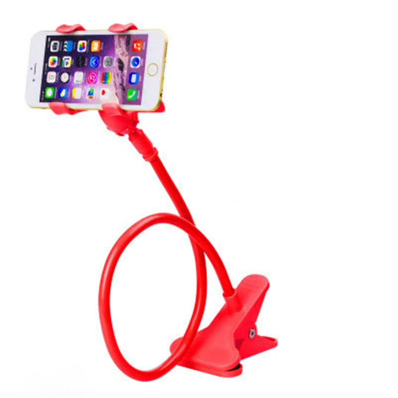Universal Cell Phone Holder Flexible Long Arm with Clamp