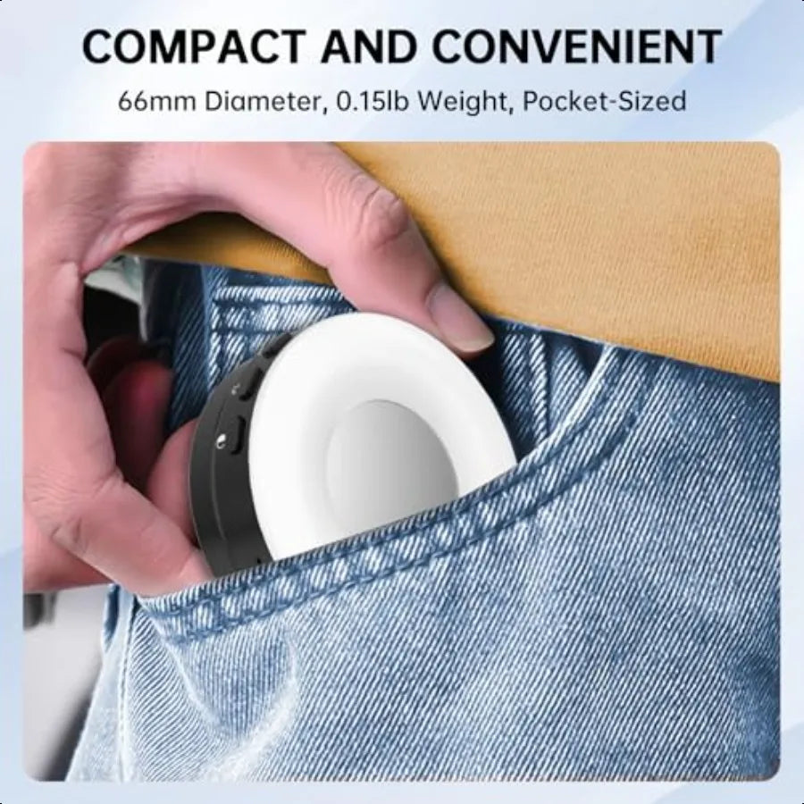 Magnetic Selfie Light and Mirror Compatible with MagSafe