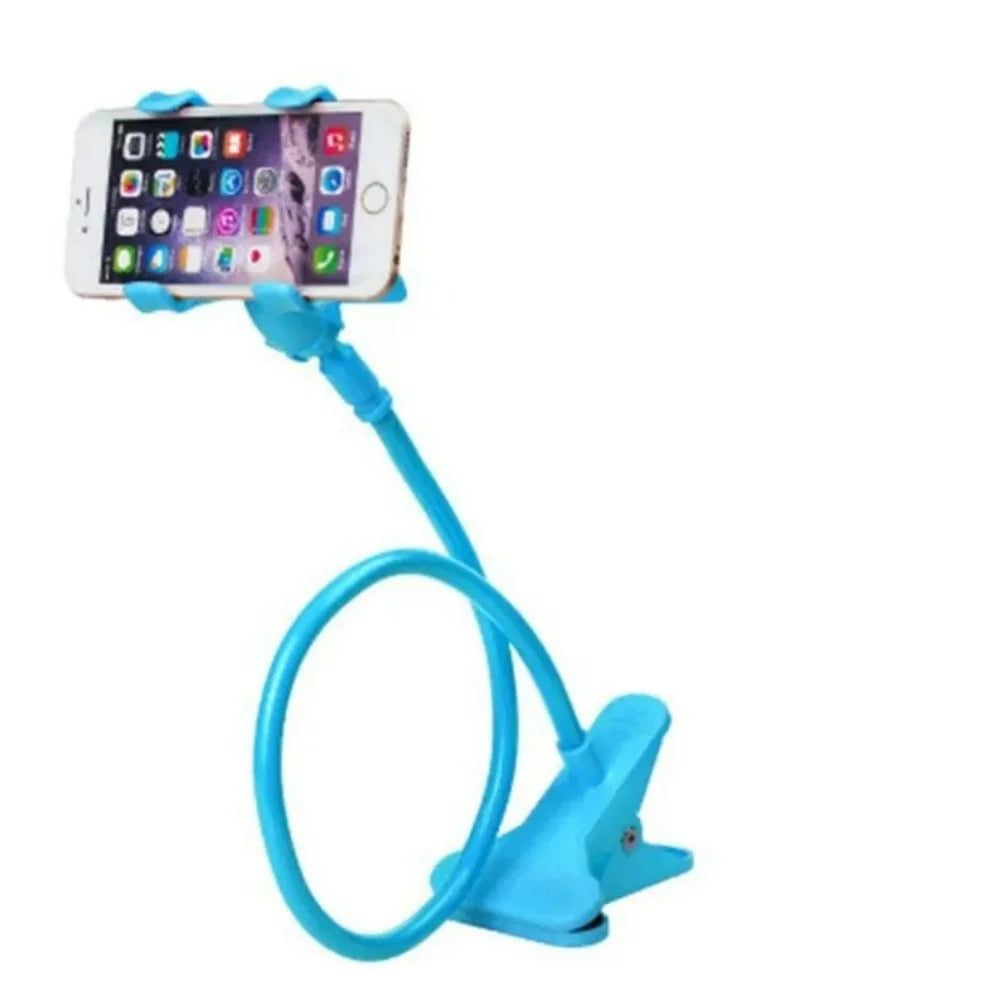 Universal Cell Phone Holder Flexible Long Arm with Clamp