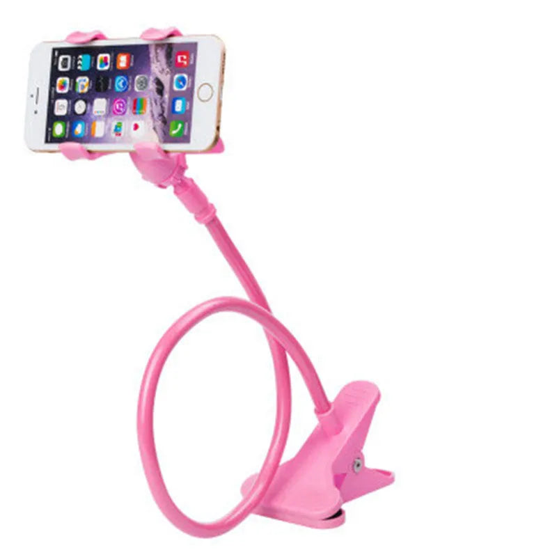Universal Cell Phone Holder Flexible Long Arm with Clamp